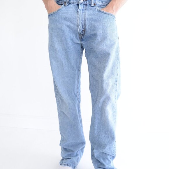 Levi's Light Blue Men's Straight Jeans - Picture 2 of 15